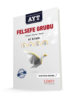 LİMİT YAYINLARI AYT FELSEFE GRUBU EL KİTABI