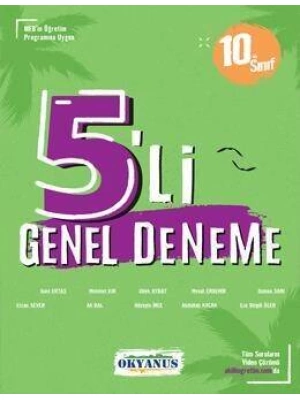 OKYANUS 10. SINIF 5 Lİ DENEME SINAVI