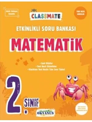 OKYANUS YAYINLARI 2  SINIF CLASSMATE MATEMATİK SORU BANKASI