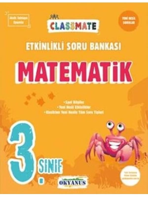 OKYANUS YAYINLARI 3 SINIF CLASSMATE MATEMATİK SORU BANKASI