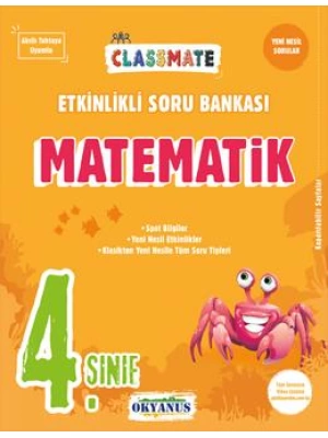 OKYANUS YAYINLARI 4 SINIF CLASSMATE MATEMATİK SORU BANKASI