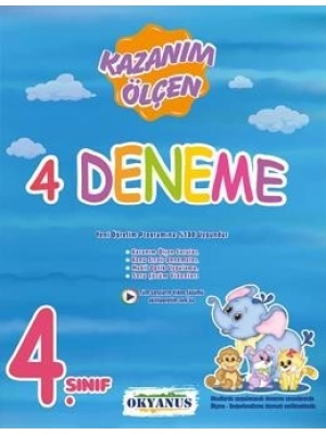 OKYANUS  YAYINLARI  4 SINIF 4 LÜ PAKET  DENEME