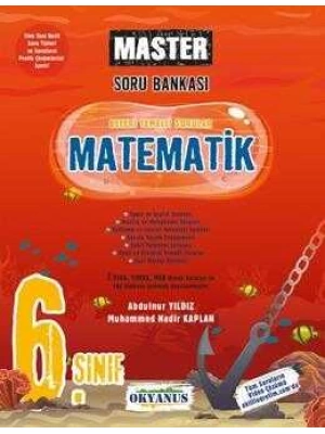 OKYANUS YAYINLARI 6 SINIF MASTER MATEMATİK SORU BANKASI