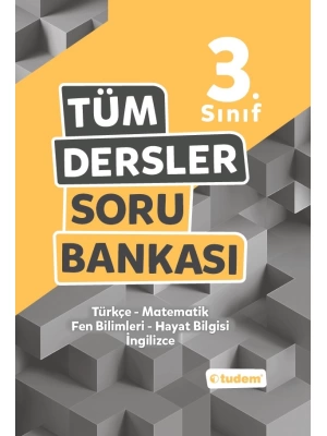 TUDEM 3 TÜM DERSLER SORU BANKASI