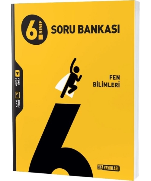 HIZ YAYINLARI 6 SINIF FEN BİLİMLERİ SORU BANKASI