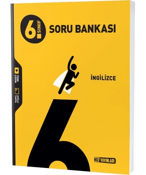 HIZ YAYINLARI 6 SINIF  İNGİLİZCE SORU BANKASI