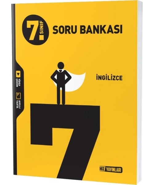 HIZ YAYINLARI  7 SINIF İNGİLİZCE SORU BANKASI