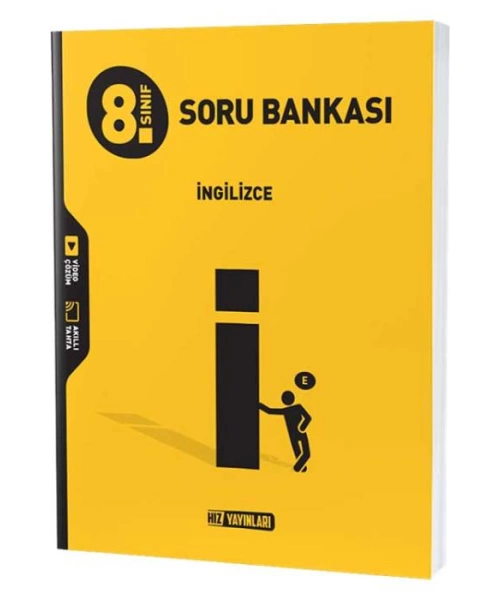 HIZ YAYINLARI 8 SINIF İNGİLİZCE SORU BANKASI