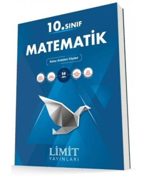 LİMİT YAYINLARI 10 SINIF  MATEMATİK KONU ANLATIM FÖYLERİ