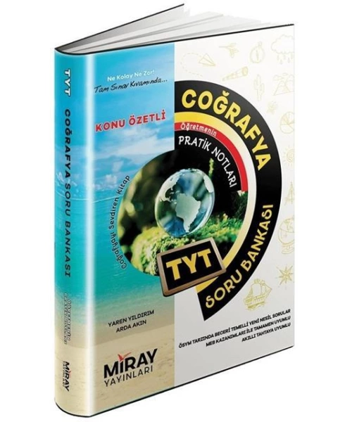 MİRAY YAYINLARI  TYT COĞRAFYA SORU BANKASI