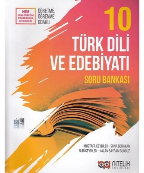 NİTELİK YAYINLARI 10 SINIF  TÜRK DİLİ VE EDEBİYATI SORU BANKASI