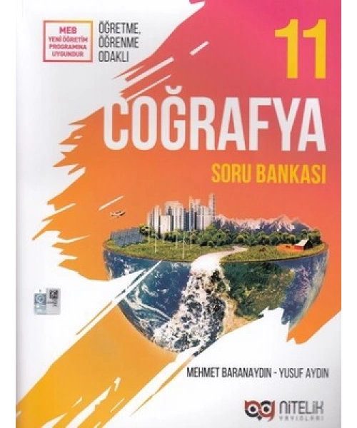 NİTELİK YAYINLARI 11 SINIF  COĞRAFYA SORU BANKASI