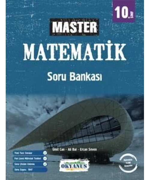 OKYANUS YAYINLARI 10 SINIF MASTER MATEMATİK SORU BANKASI