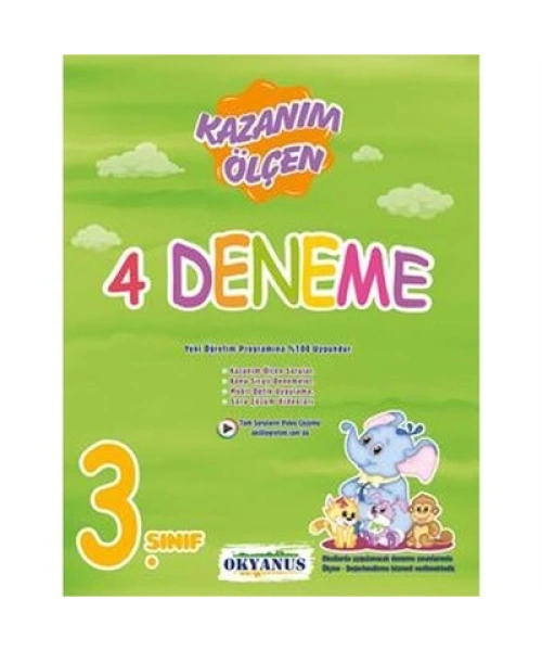 OKYANUS  YAYINLARI   SINIF 4 LÜ PAKET  DENEME