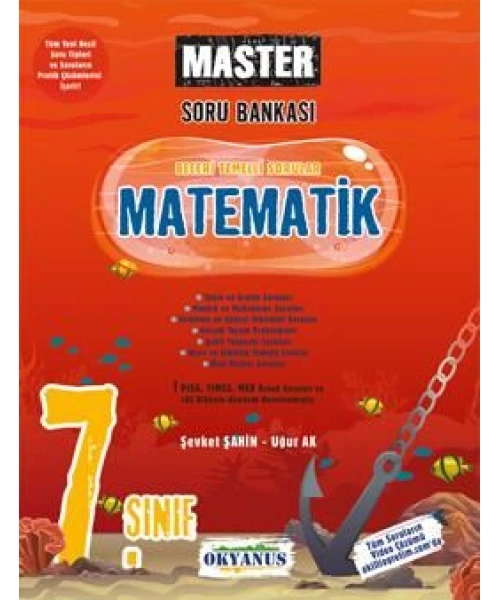 OKYANUS YAYINLARI 7 MASTER MATEMATİK SORU BANKASI