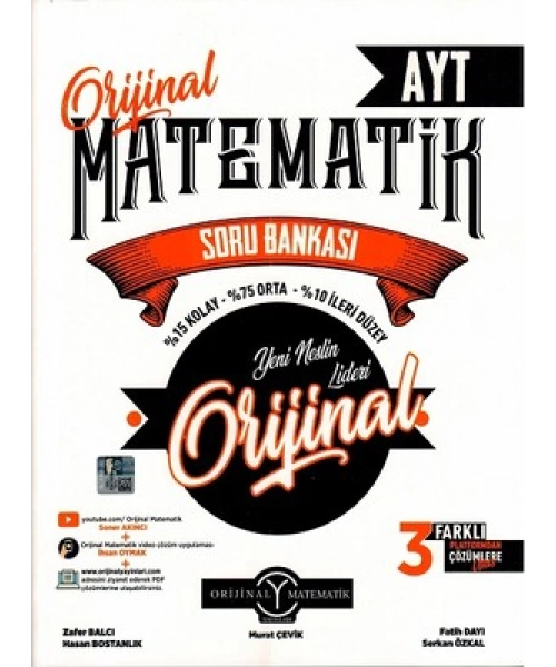 ORJİNAL AYT MATEMATİK SORU