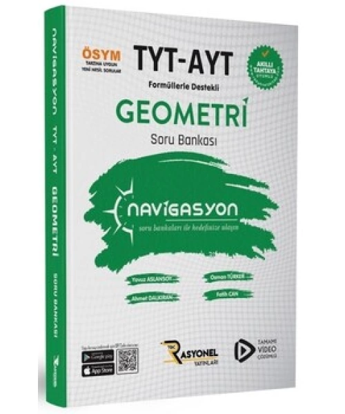 RASYONEL YAYINLARI TYT-AYT NAVİGASYON GEOMETRİ SORU