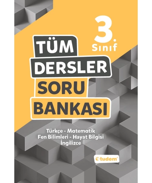 TUDEM 3 TÜM DERSLER SORU BANKASI