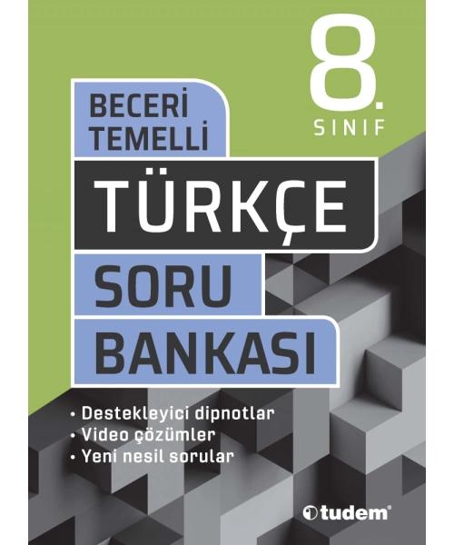 TUDEM 8 BECERİ TEMELLİ TÜRKÇE SORU