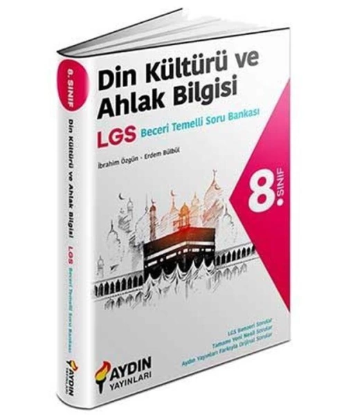 AYDIN YAYINLARI 8 SINIF BECERİ TEMELLİ DİN SORU BANKASI