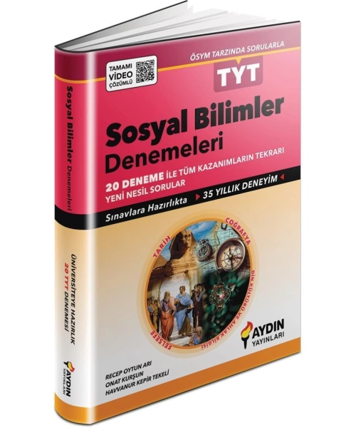 AYDIN YAYINLARI TYT SOSYAL BİLİMLER DENEMESİ