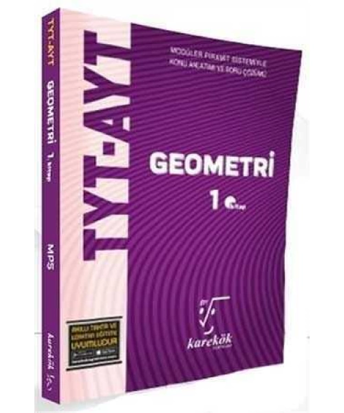 KAREKÖK YAYINLARI TYT-AYT GEOMETRİ MPS 1.KİTAP