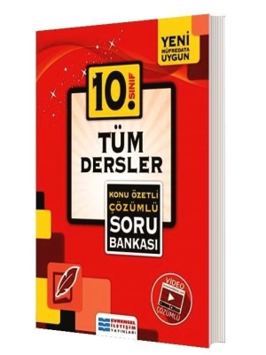 EVRENSEL İLETİŞİM YAYINLARI 10 SINIF TÜM DERSLER KONU ÖZETLİ SORU BANKASI