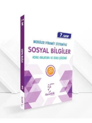 KAREKÖK YAYINLARI  7 SINIF  SOSYAL BİLGİLER KONU ANLATIMLI SORU BANKASI