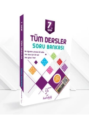 KAREKÖK YAYINLARI 7 SINIF TÜM DERSLER SORU BANKASI