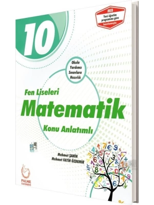 PALME YAYINLARI 10 SINIF  MATEMATİK KONU ANLATIMLI  FEN LİSELERİ İÇİN