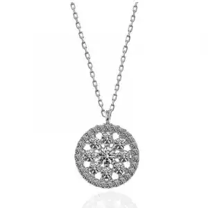 ​gümüş Çiçek Kadın Kolye