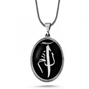 ​gümüş Elif Lam Mim Kolye