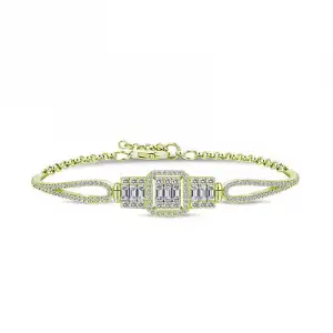 ​gümüş Gold Baget Bayan Bileklik