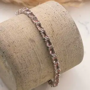 ​gümüş Kare Zultanit Taşlı Kadın Bileklik