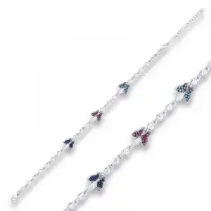 ​gümüş Kelebek Bayan Bileklik