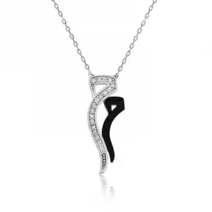 ​gümüş Mim Bayan Kolye