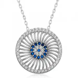 ​gümüş Nazar Kadın Kolye