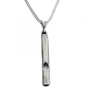 ​gümüş Oksitli Deprem Düdüğü Kolye