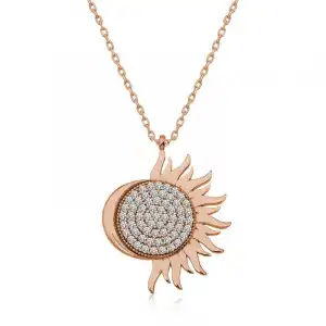 ​gümüş Rose Mihrimah Sultan Bayan Kolye