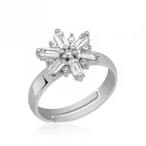 ​gümüş Rüzgar Gülü Yüzük