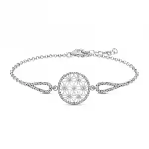 ​gümüş Yaşam Çiçeği Bileklik