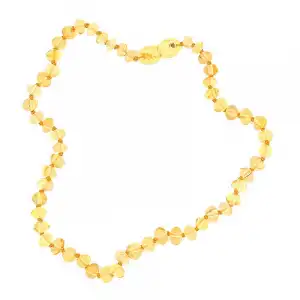 Bebek Damla Kehribar Diş Kolye