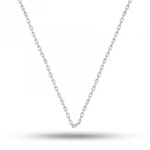 Gümüş 0.30 Mikron 45 Cm Forse Kadın Zincir