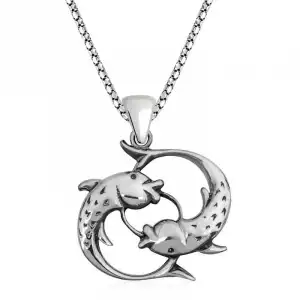 Gümüş Balık Kolye