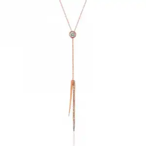 Gümüş Çubuk Bayan Kolye