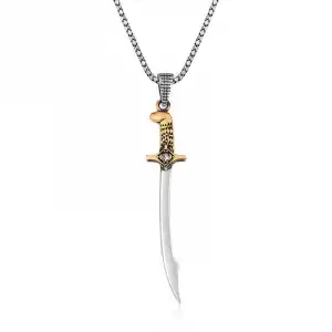 Gümüş Kılıç Kolye
