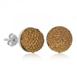 Gümüş Kristal Çivili Kadın Küpe