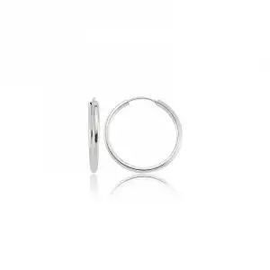 Gümüş Küçük Boy Halka Küpe