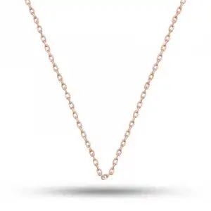 Gümüş Rose 0.30 Mikron 50 Cm Forse Kadın Zincir