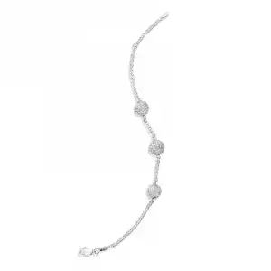 Gümüş Üç Toplu Bayan Bileklik